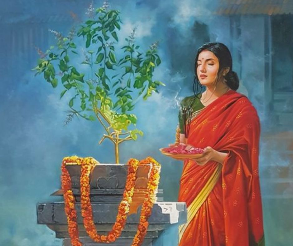 Tulsi Puja